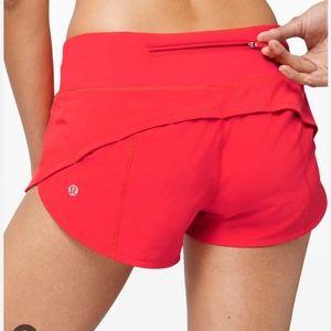 Lululemon Speed up shorts- 2.5' lined